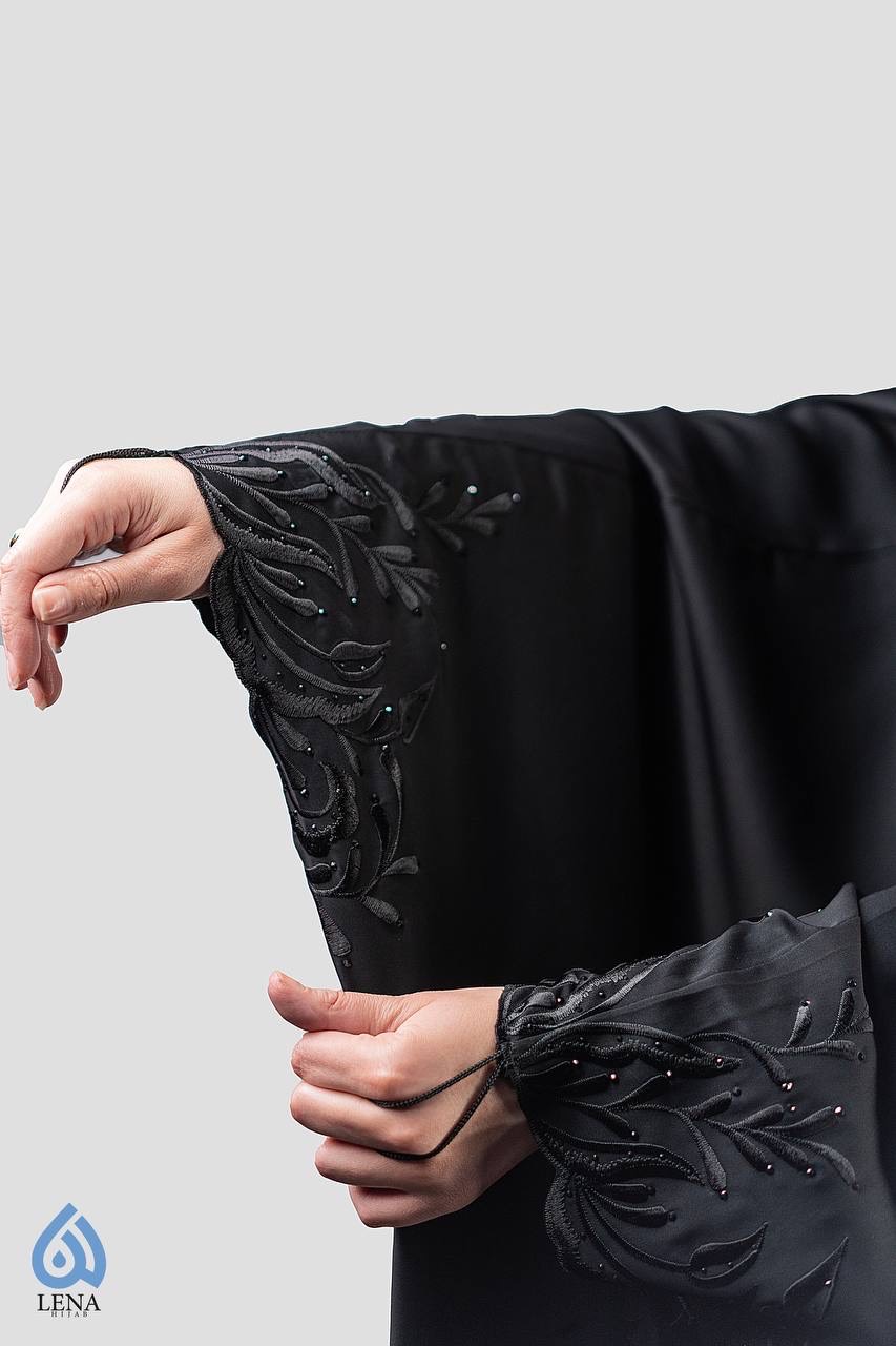 چادر عربی گلدوزی مدل اسلیمی